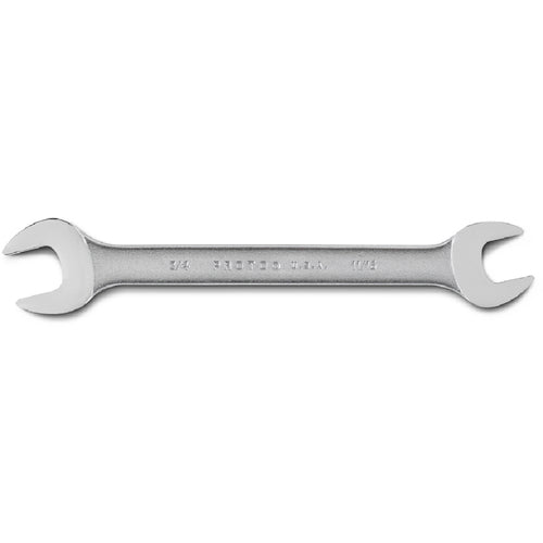 Proto Satin Open-End Wrench - 11/16″ × 3/4″ - A1 Tooling