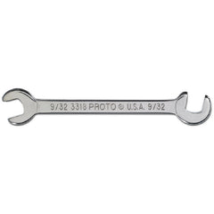 Proto Short Satin Angle Open-End Wrench - 9/32″ - A1 Tooling