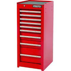 Proto® 440SS Side Cabinet - 9 Drawer, Black - A1 Tooling