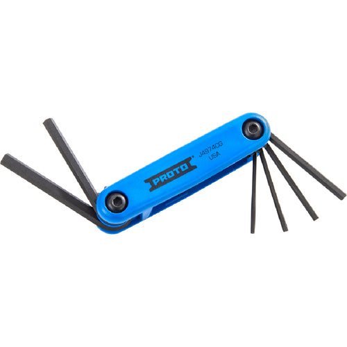 Proto 7 Piece Metric Long Folding Hex Key Set - A1 Tooling