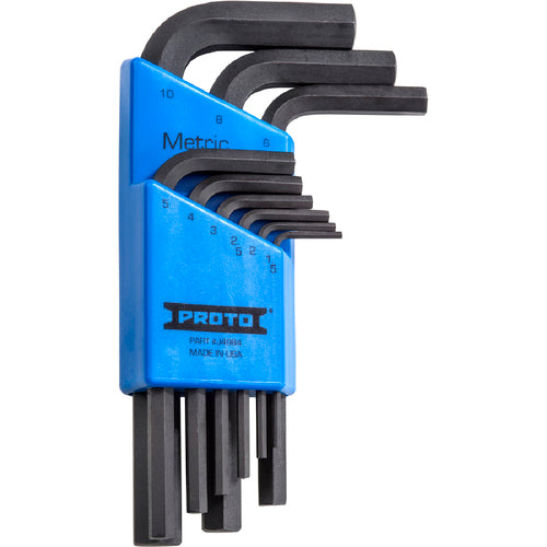 Proto 9 Piece Hex Key Set - Metric - A1 Tooling