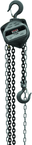 S90-100-20, 1-Ton Hand Chain Hoist with 20' Lift - A1 Tooling