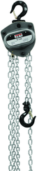 L-100-50WO-15, 1/2 Ton Hand Chain Hoist with 15' Lift & Overload Protection - A1 Tooling