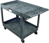 Service Cart - 31-1/8 x 17-1/8'' 2 Shelves 550 lb Capacity - A1 Tooling
