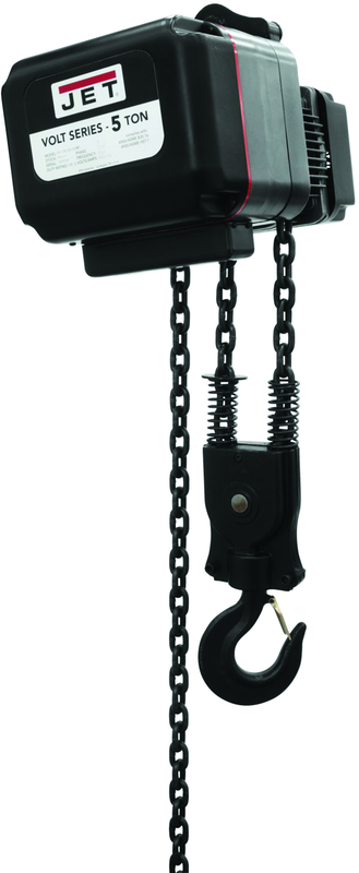 5AEH-34-15, 5-Ton VFD Electric Hoist 3-Phase with 15' Lift - A1 Tooling