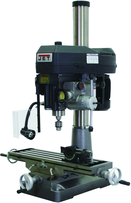 JMD-18PFN Mill/Drill With Power Downfeed 115/230V 1PH - A1 Tooling