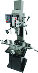 JMD-45VSPFT Variable Speed Geared Head Square Column Mill Drill with Power Downfeed - A1 Tooling