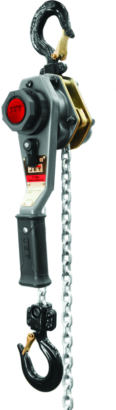 JLH Series 1 Ton Lever Hoist, 10' Lift with Overload Protection - A1 Tooling