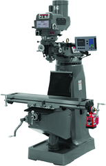 JTM-4VS Mill With ACU-RITE 200S DRO With X-Axis Powerfeed - A1 Tooling