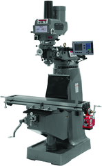 JTM-4VS Mill With ACU-RITE 200S DRO With X-Axis Powerfeed and Power Draw Bar - A1 Tooling