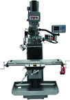 JTM-949EVS Mill With 3-Axis Acu-Rite 200S DRO (Knee) With X-Axis Powerfeed and Air Powered Draw Bar - A1 Tooling