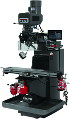 JTM-949EVS - 9 x 49" Table Mill - 3HP, 230V, 3PH - R-8 Spindle - with Newall DP700 3X (K) DRO X & Y-Axis Powerfeed - A1 Tooling