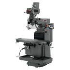 JTM-1254VS with Acu-Rite  300S 3X (K) DRO, X & Y Powerfeeds & Air Power Drawbar - A1 Tooling