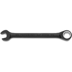 Proto Black Chrome Combination Non-Reversible Ratcheting Wrench 9/16″ - Spline - A1 Tooling