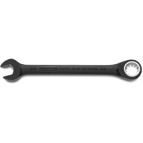 Proto Black Chrome Combination Non-Reversible Ratcheting Wrench 5/8″ - Spline - A1 Tooling