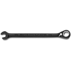 Proto Black Chrome Combination Reversible Ratcheting Wrench 5/16″ - Spline - A1 Tooling