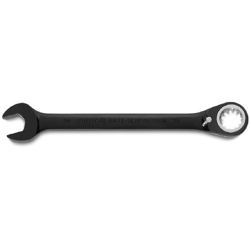 Proto Black Chrome Combination Reversible Ratcheting Wrench 7/32″ - Spline - A1 Tooling