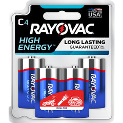 C High Energy Alkaline Batt-4Pk - A1 Tooling