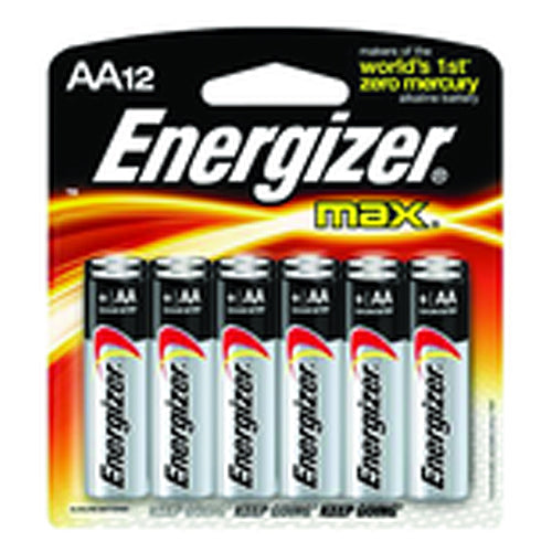 AA Max Alkaline Battery 12 Pack - A1 Tooling