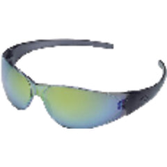 Safety Glasses - Rainbow Mirror Lens - Clear Frame - A1 Tooling