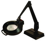 28" Arm 1.75X LED Magnifier Desk Base W/ Floating Arm Circline - A1 Tooling