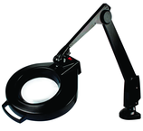 28" Arm 2.25X LED Mag Ben Bench Clamp, Floating Arm Circline - A1 Tooling