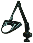 26" LED Magnifier 2.25X Clamp Base W/ Floating Arm Hi-Lighter - A1 Tooling