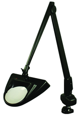 40" LED Magnifier 2.25X Clamp Base W/ Floating Arm Hi-Lighter - A1 Tooling
