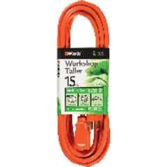 Extension Cord - 15' Medium Duty 1-Outlet (Outdoor Style) - A1 Tooling