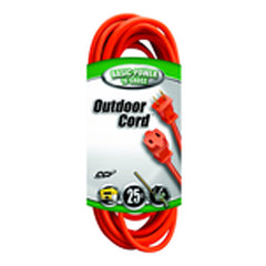 Extension Cord - 25' Medium Duty 1-Outlet (Outdoor Style) - A1 Tooling