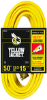 Yellow Jacket Extension Cord - 50' Extra Heavy Duty 1-Outlet (Powerlite) - A1 Tooling