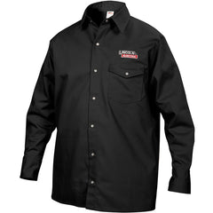 Shirt - Lrg Black Flame Retardant Welding - Exact Industrial Supply