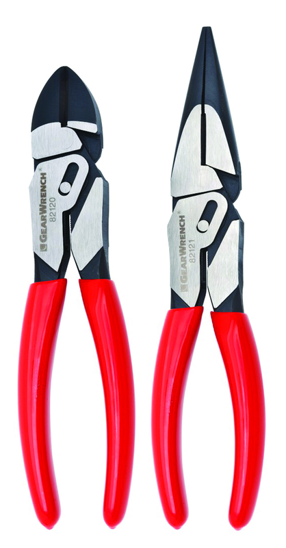 2 Piece PivotForce Compound Action Plier Set - A1 Tooling