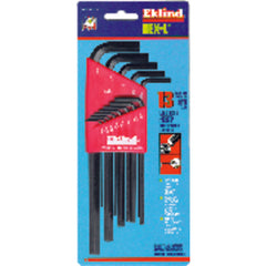 13 Pieces-0.050″-3/8″ Long Arm Style - Hex Key Set - A1 Tooling