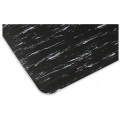 2' x 3' x 1/2" Thick Marble Pattern Mat - Black/White - A1 Tooling