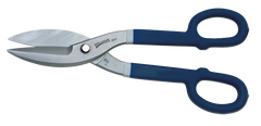 2-1/2'' Blade Length - 12'' Overall Length - Straight Cutting - Tinner Snips - A1 Tooling