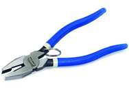7" Electrician's Plier with Side Cutter- Cushion Grip Handle - A1 Tooling