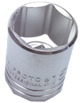 1-7/16 x 2-1/8" - 1/2" Drive - 12 Point - Standard Socket - A1 Tooling