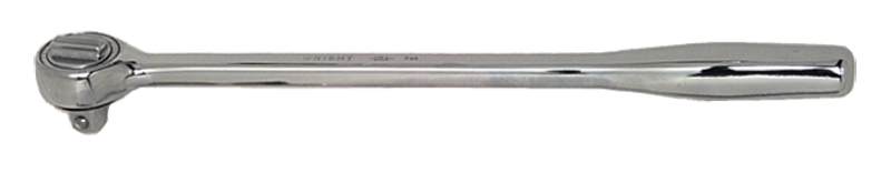 10" OAL - 3/8'' Drive - Round Head - Extra Long Reversible Ratchet - Plain Handle - A1 Tooling