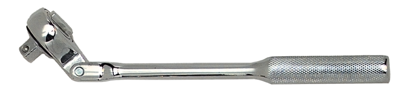 9-11/16" OAL - 3/8'' Drive - Flex Head - Reversible Ratchet - Knurled Handle - A1 Tooling