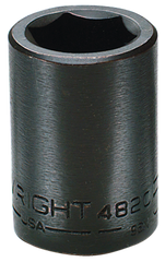 1-3/8 x 2-1/4" OAL - 3/4'' Drive - 6 Point - Standard Impact Socket - A1 Tooling