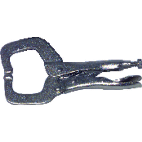 MIT Locking Grip C-Clamp - 3815 Plain Grip 1 3/4″ Capacity 6″ Long - A1 Tooling