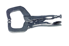 MIT Locking Grip C-Clamp -- #3835 Plain Grip 8-3/8'' Capacity 18'' Long - A1 Tooling