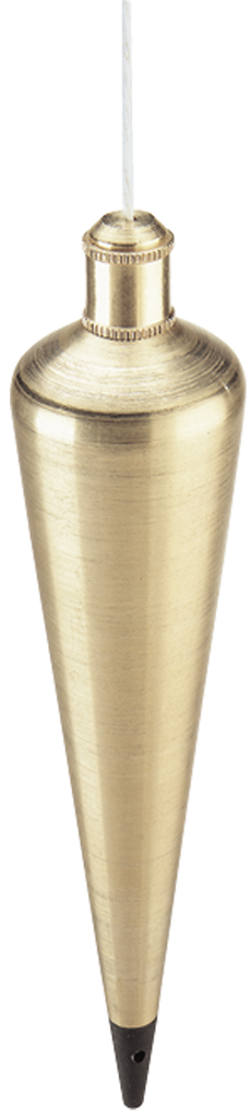 #800-12 - 12 oz - Brass Plumb Bob - A1 Tooling