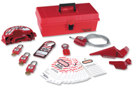 Valve & Electrical with 3 Padlocks - Lockout Kit - A1 Tooling