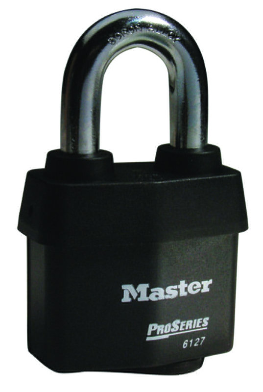 Hi-Vis Aluminum Padlock - 2-5/8'' Body Width; Keyed: Different; - A1 Tooling