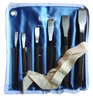 6 Piece Chisel Set -- 1/4 to 3/4'' Diameter - A1 Tooling