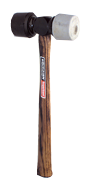 Vaughan Rubber Mallet -- 24 oz; Hickory Handle - A1 Tooling