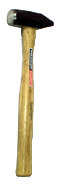 Vaughan Engineers Hammer -- 3 lb; Hickory Handle - A1 Tooling