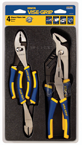 Pliers Set -- #2078707; 4 Pieces; Includes: 6" Diagonal Cutter; 6" Slip Joint; 8" Long Nose; 10" Groove Joint - A1 Tooling